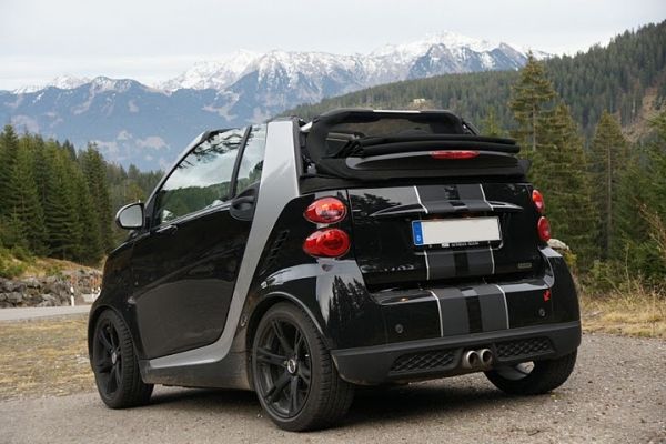 Verdeck Smart Fortwo 451 in Sonnenland A+