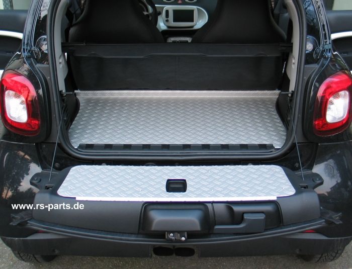 Einziehbarer Auto Kofferraumabdeckung für Smart Fortwo 2015-2020